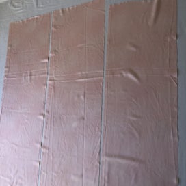 Listing 9 of 13 for Vintage Japanese Pink Silk Kimono Panels Fabric Pieces X3