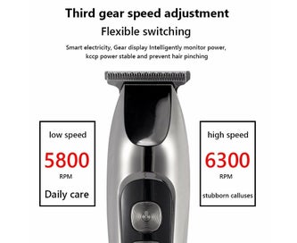 Listing 5 of 6 for Hair Clipper Men's Barber Beard Trimmer Rechargeable Hair Cutting Machine Cer