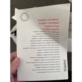 Listing 5 of 5 for Bugaboo Chameleon Frog Gecko 3 Adapter for Chicco Car Seats