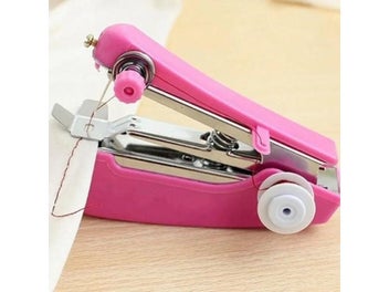 Listing 10 of 16 for Portable Sewing Machine Mini Manual Handy Needlework Cordless Tools Stitch Sew