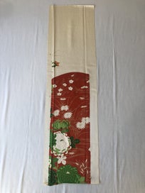 Listing 8 of 16 for Vintage Japanese Decorative Floral Fabric Kimono Panel