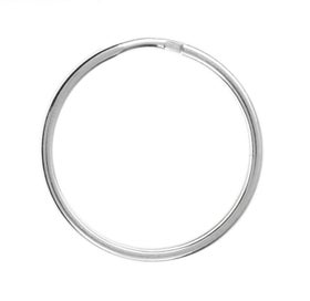 Listing 2 of 2 for Metal Key Rings Nickel Plated 10PCS