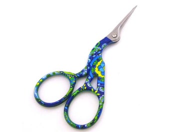 Listing 1 of 10 for Super Beautiful Print Professional Sewing Scissors Office Supplies Paper