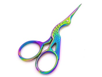 Listing 1 of 10 for Super Beautiful Print Professional Sewing Scissors Office Supplies Paper