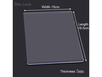 Listing 1 of 10 for Chzimade 3mm 5mm Die Cutting Embossing Machine Plate For Scrapbook Crafts