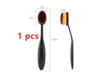 Listing 1 of 10 for 3 Sizes Flat Drawing Painting Makeup Brushes Kit For DIY Scrapbooking