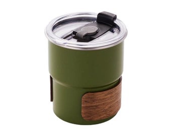Listing 1 of 9 for Leeseph Stainless Steel Coffee Camping Mug With Lid Portable Heat Resistant