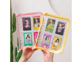 Listing 9 of 16 for A5 Zipper Kpop Photocard Binder DIY Photo Album