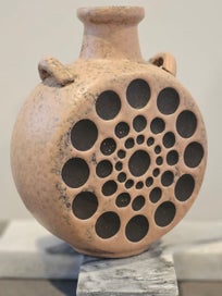 Listing 2 of 7 for East German VED Strehla Keramik Vase. Circa 1960's. VGC.