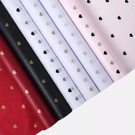Listing 4 of 9 for Christmas Gift Wrapping Paper DIY Handmade Craft Star Love Dot Pattern Tissue