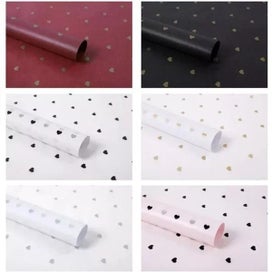 Listing 6 of 9 for Christmas Gift Wrapping Paper DIY Handmade Craft Star Love Dot Pattern Tissue