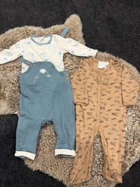Listing 2 of 4 for Baby Boy Airplane Bodysuit Collection 3-6m