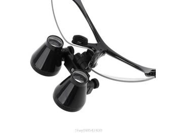 Listing 5 of 9 for 3.5X 2.5X Head Wearing Dental Loupe Ultralight Binocular Magnifier Goggle