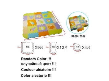 Listing 1 of 16 for Baby Puzzle Play Mat EVA Foam Jigsaw Floor Cushion Crawling Carpet