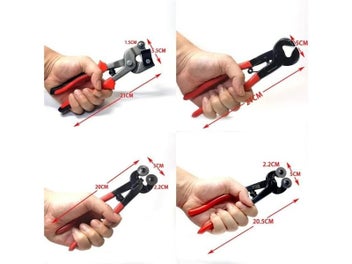 Listing 10 of 16 for DIY Mosaic Alloy Pliers For Tiles Cutting Tools Two Round Wheels Cutter DIY