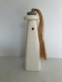 Listing 1 of 9 for Stone and fibre sculpture by NZ artist Jodie Austin