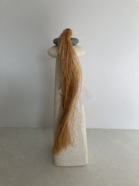 Listing 4 of 9 for Stone and fibre sculpture by NZ artist Jodie Austin