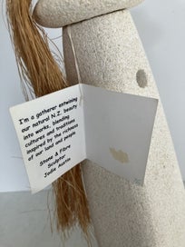 Listing 6 of 9 for Stone and fibre sculpture by NZ artist Jodie Austin
