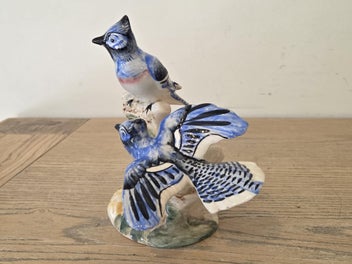 Listing 9 of 10 for Beswick Pottery American Blue Jay Birds # 925 - Made in England