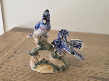 Listing 10 of 10 for Beswick Pottery American Blue Jay Birds # 925 - Made in England