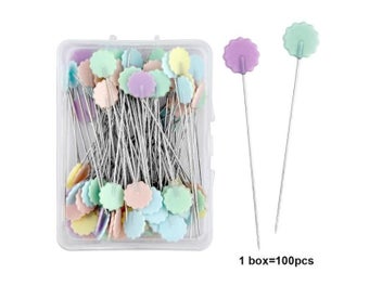 Listing 1 of 10 for 100PCS Clothing Manual Positioning Needle Pin Shaped Sewing Embroidery
