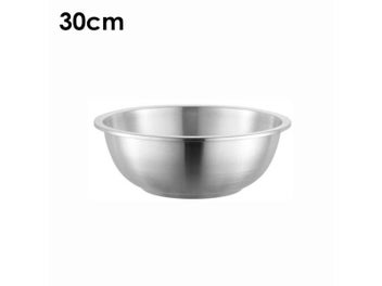Listing 1 of 10 for Stainless Steel 304 Thickened Round Korean Kitchen Soup Bowl Strong Durable