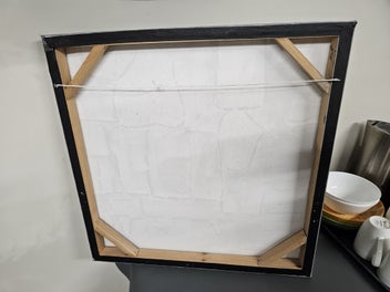 Listing 8 of 8 for Tasteful frameless oil canvas original -600x600- 3D - Ready to hang- 3 avail