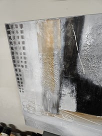 Listing 6 of 8 for Tasteful frameless oil canvas original -600x600- 3D - Ready to hang- 3 avail