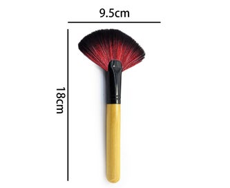 Listing 2 of 5 for Fan Brush Face Makeup Brush Highlighting Make Up Brushes Blush Bronzer Cheekb