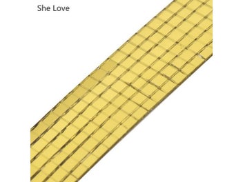 Listing 6 of 9 for Chzimade 90cm Samoprzylepne Kwadratowe Prawdziwe Szklo Lustro Plytki Z