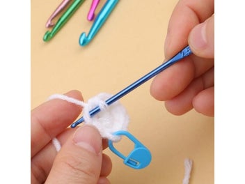 Listing 4 of 8 for KRABALL Crochet Kit For Beginners Crochet Hook Set Ergonomic Knitting Needles