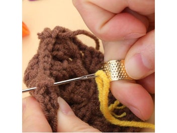 Listing 6 of 8 for KRABALL Crochet Kit For Beginners Crochet Hook Set Ergonomic Knitting Needles