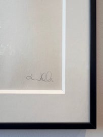 Listing 4 of 10 for Authentic CAROLINE WALLS Original Charcoal Drawing Artwork 1/1 - AFTERPAY