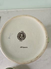 Listing 4 of 6 for Royal Doulton Dickens Ware Teapot and Trivet