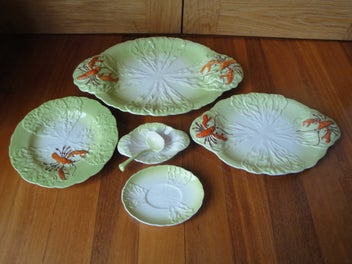Listing 1 of 13 for ***STUNNING VINTAGE CARLTONWARE ‘LOBSTER’ PATTERN - 6 SERVING ITEMS***