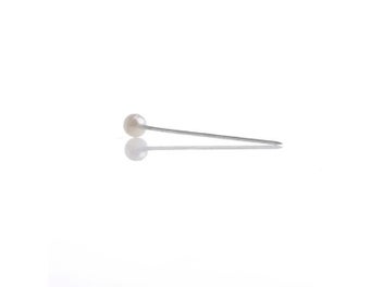Listing 10 of 16 for 100pcs/box 36mm Round Pearl Head Dressmaking Pins Weddings Corsage Florists