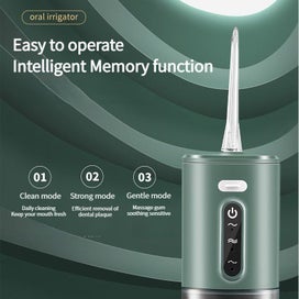 Listing 2 of 9 for Oral Water Flosser 280ml Electric Cordless Dental Oral Irrigator Teeth Cleaner