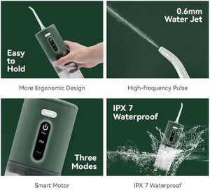Listing 3 of 9 for Oral Water Flosser 280ml Electric Cordless Dental Oral Irrigator Teeth Cleaner