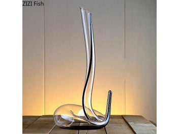 Listing 9 of 16 for Handmade Creative Snake-shaped Decanter Transparent Glass Red Wine Glass Set