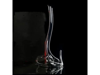 Listing 10 of 16 for Handmade Creative Snake-shaped Decanter Transparent Glass Red Wine Glass Set