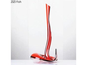 Listing 12 of 16 for Handmade Creative Snake-shaped Decanter Transparent Glass Red Wine Glass Set