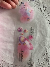 Listing 6 of 12 for - Junk Journal Sticker Tape - Starry Sky - 6 pcs