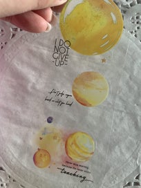 Listing 10 of 12 for - Junk Journal Sticker Tape - Starry Sky - 6 pcs