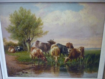 Listing 3 of 6 for CATTLE 1878 R.A THOMAS SYDNEY COOPER.OIL.
