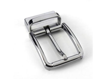 Listing 14 of 16 for 1PC 35mm Metal Brushed Men Belt Buckle Matte Brown Clip Buckle Rotatable Bottom