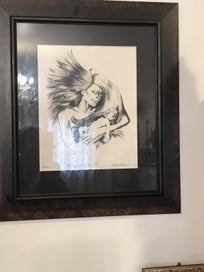 Listing 3 of 4 for Robyn Kahukiwa’s print. 39/400. Taranga raua Ko Maui. 2000