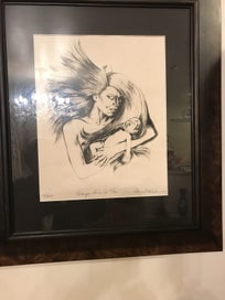 Listing 4 of 4 for Robyn Kahukiwa’s print. 39/400. Taranga raua Ko Maui. 2000