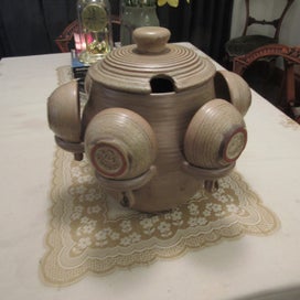 Listing 1 of 7 for Blue Mountain Pottery Mocha Sangria Set. Simply Outstanding. Rather Rare in NZ.