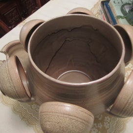 Listing 6 of 7 for Blue Mountain Pottery Mocha Sangria Set. Simply Outstanding. Rather Rare in NZ.
