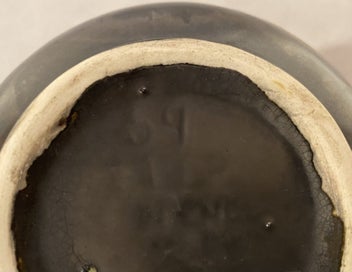 Listing 7 of 7 for Beswick Art Deco Eler 69 Pot Belly Vase - Stunning